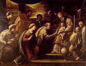 Die Beschneidung Christi. von Bernardo Il Capuccino Strozzi