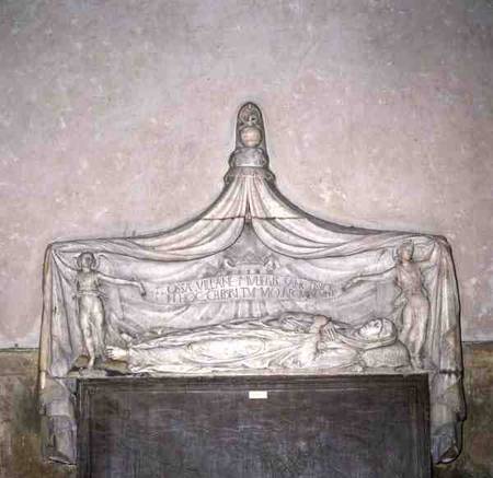 Tomb to the Blessed Villana delle Botti (d.1361) von Bernardo Rossellino