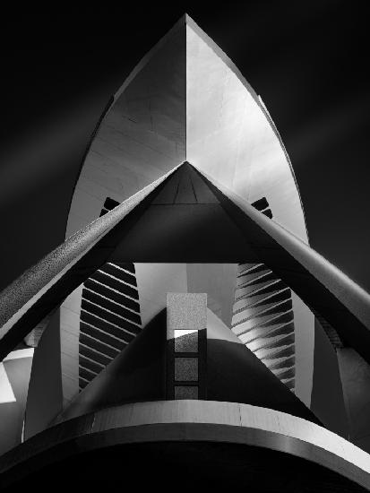 „DAS SCHWEBENDE DACH“,Palau de Les Arts | Santiago Calatrava