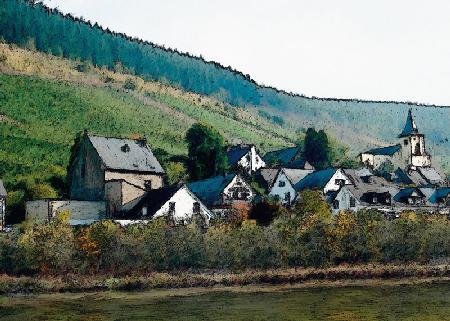 Dorf an der Mosel 2005