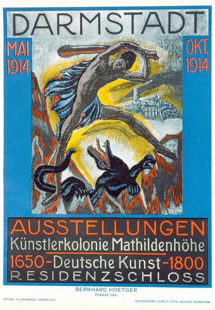 AUSSTELLUNGEN Künstlerkolonie Mathildenhöhe / Deutsche Kuns von Bernhard Hoetger