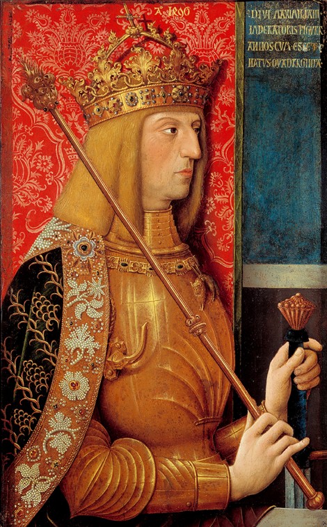 Porträt des Kaisers Maximilian I. (1459-1519) von Bernhard Strigel