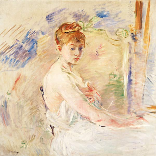 A Young Girl From The East (Mlle von Berthe Morisot