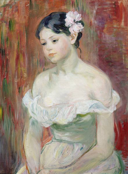 A Young Girl von Berthe Morisot