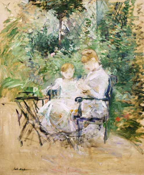 In the Garden von Berthe Morisot