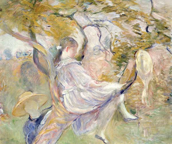 In the Apple Tree von Berthe Morisot