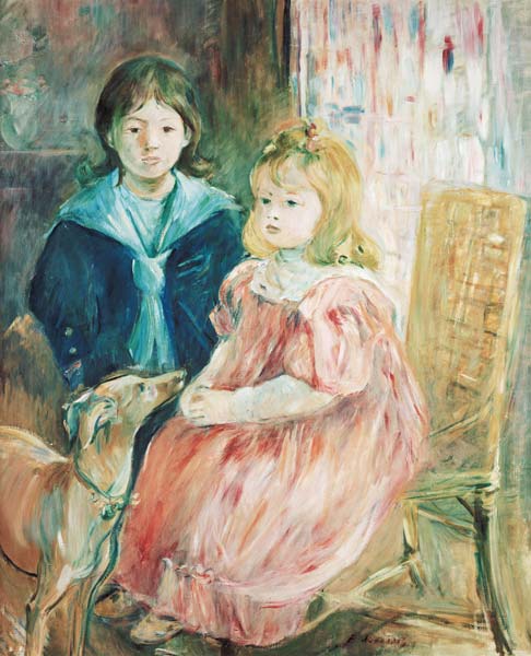 Die Kinder von Gabriel Thomas. von Berthe Morisot