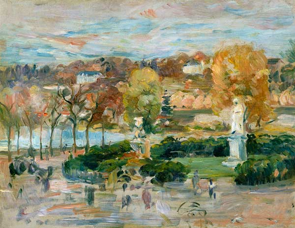 Landscape in Tours von Berthe Morisot
