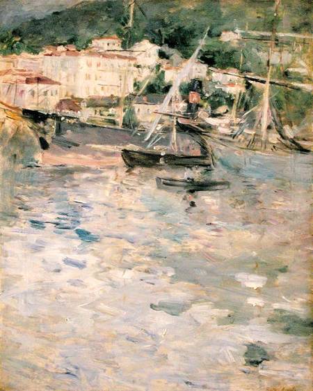 The Port, Nice von Berthe Morisot