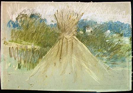 The Small Haystack von Berthe Morisot