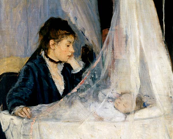 Berthe Morisot / Le Berceau / 1872 von Berthe Morisot