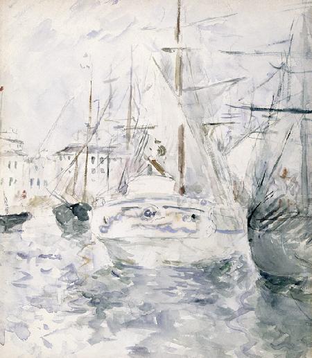 White Boat in the Port, Nice 1881