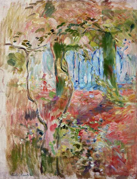 Undergrowth in Autumn von Berthe Morisot