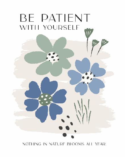 Sei geduldig