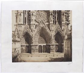 Reims: Westfassade der Kathedrale I