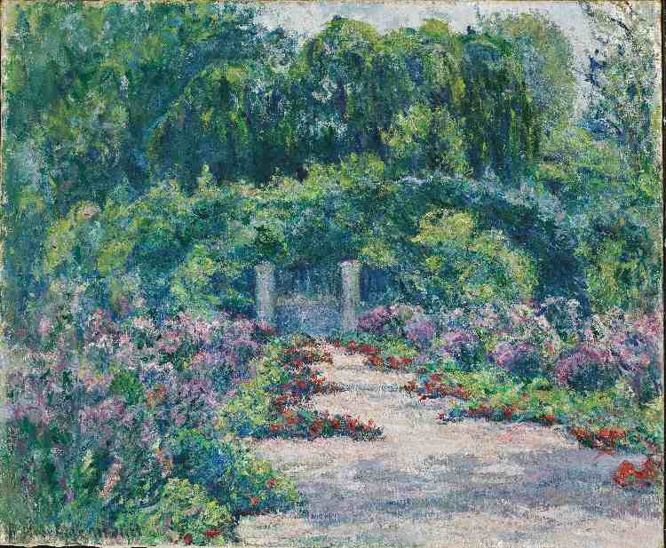 Der Garten von Blanche Hoschedé-Monet