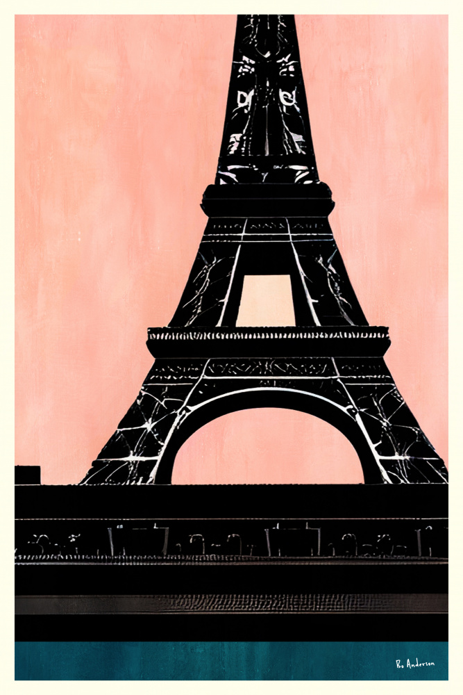 Gute Nacht,Paris von Bo Anderson