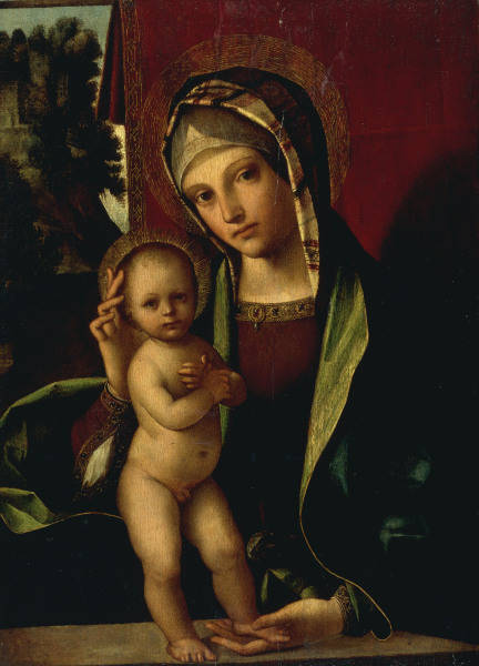 Boccaccino, Maria mit dem Kind von Boccaccio Boccaccino