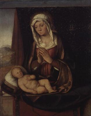 Madonna and Child (panel) von Boccaccio Boccaccino