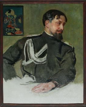 Porträt des Malers Nikolai Milioti (1874-1962) 1916