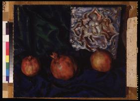 Stilleben. Granatäpfel 1910