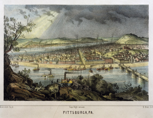 Pittsburgh (USA) von Bott Emil