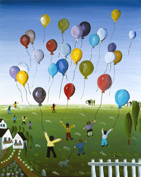 Hundert Luftballons von Irene Brandt