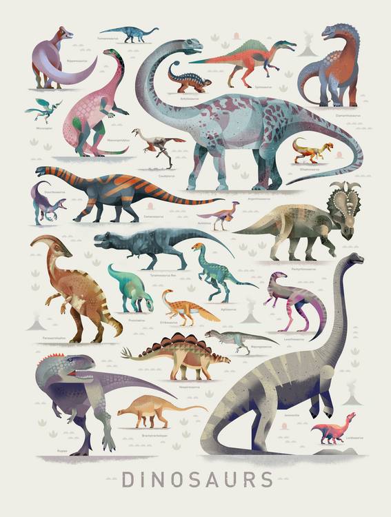 Dinosaurs von Dieter Braun