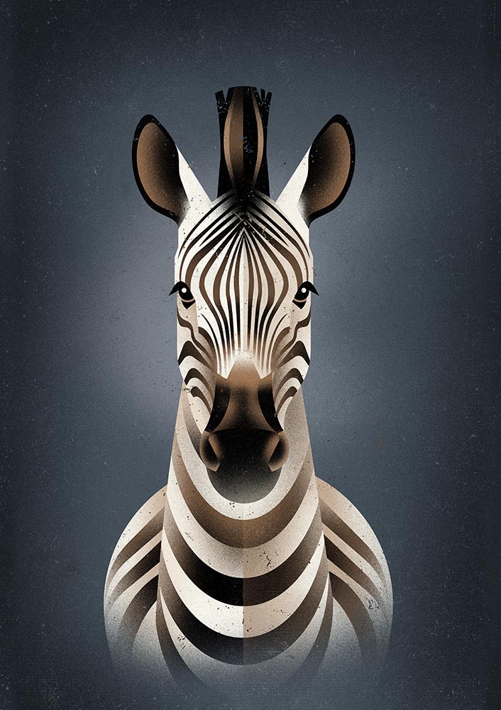 Zebra II von Dieter Braun