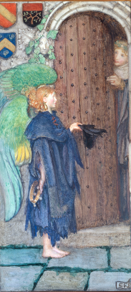 Angel at the Door von Brickdale Eleanor Fortescue