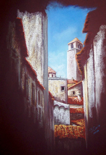 San Gimignano von Brigitte Courté