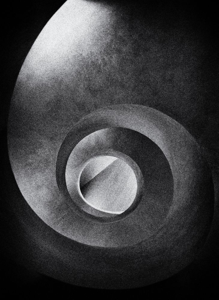 Spirale und Diagonale von Burghard Nitzschmann