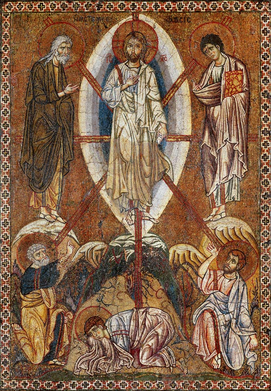 Portable icon depicting the transfiguration, 11th-12th century von Byzantine