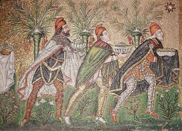 The Three Kings (see also 156997) von Byzantine School