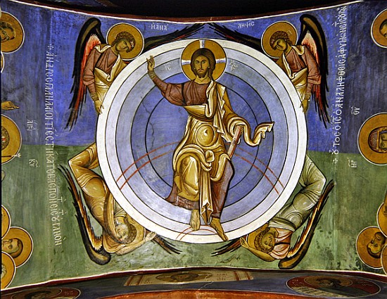 Christ of the Last Judgement von Byzantine School