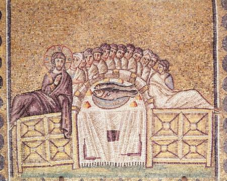 The Last Supper von Byzantine School