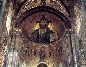 View of the apse depicting the Christ Pantocrator and the Virgin at Prayer Surrounded by Archangels 1148