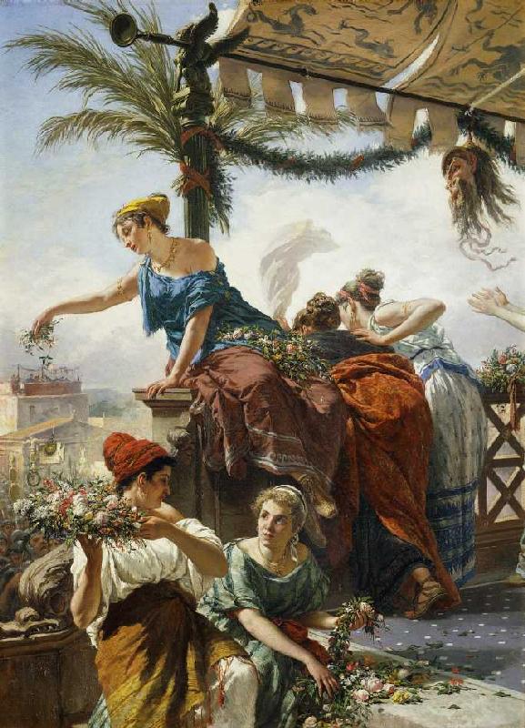Der Triumph. von Caesar Mariani