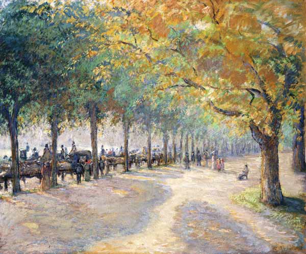 Hyde Park, London von Camille Pissarro