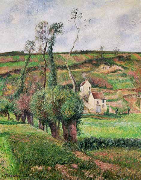 The Cabbage Slopes, Pontoise von Camille Pissarro