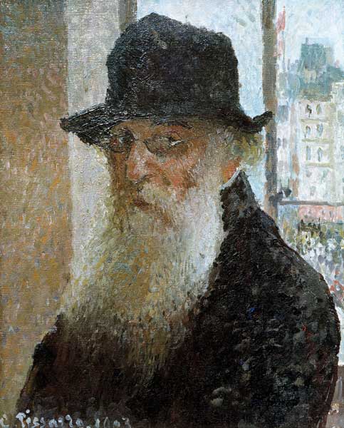Selbstbildnis II von Camille Pissarro