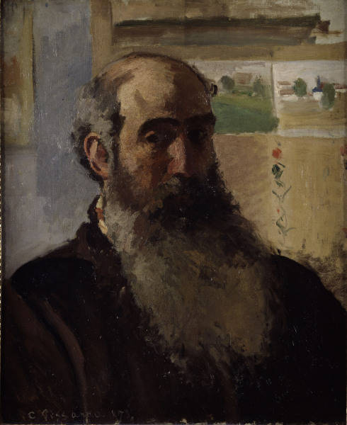 Camille Pissarro, Selbstbildnis von Camille Pissarro