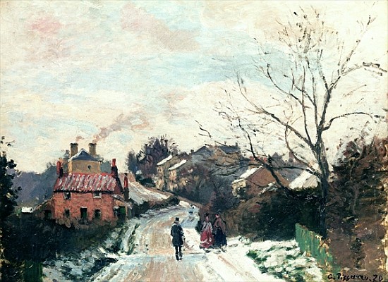 Fox hill, Upper Norwood von Camille Pissarro