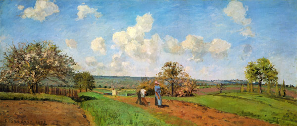 Frühling von Camille Pissarro
