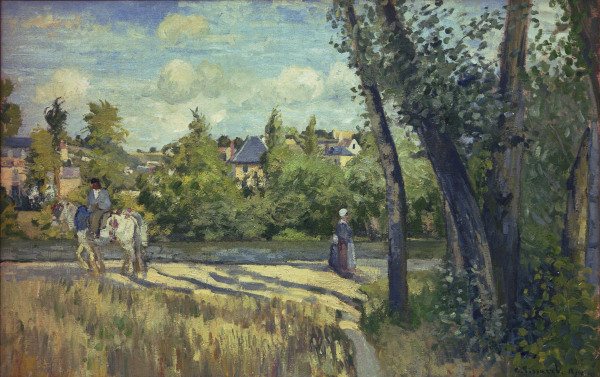 Pissarro / Landscape... / 1874 von Camille Pissarro