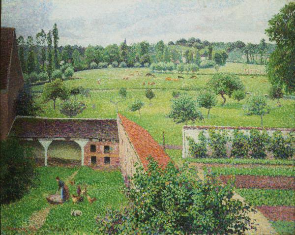 Pissarro / View from my Window / 1888 von Camille Pissarro