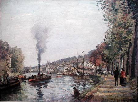 The Seine at Marly von Camille Pissarro