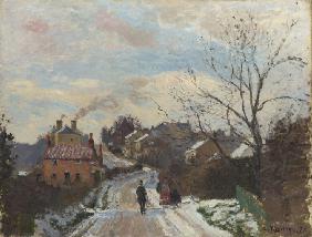 Straße in Upper Norwood 1870