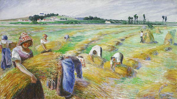 Die Ernte von Camille Pissarro