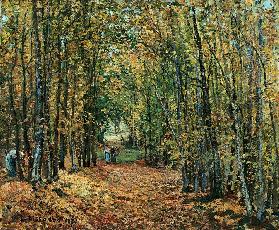 Der Wald bei Marly 1871